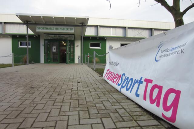 Die Sporthalle des Hesseler SV diente als Veranstaltungsstätte des 1. Interkulturellen Frauensporttags des Regionssportbundes Hannover