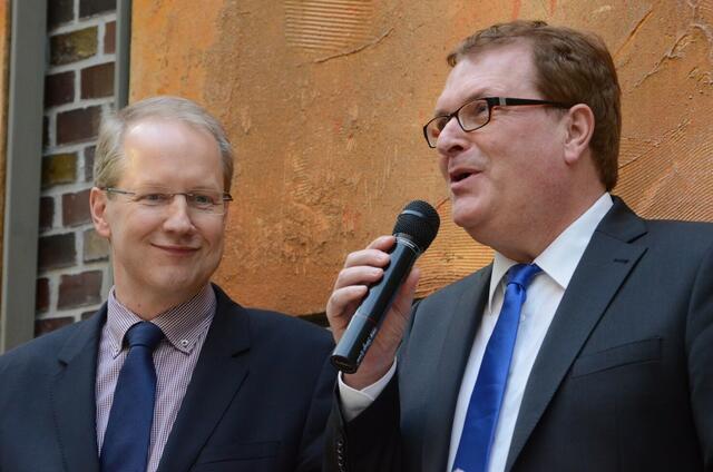 oberbürgermeister Schostok, bürgermeister Heuer