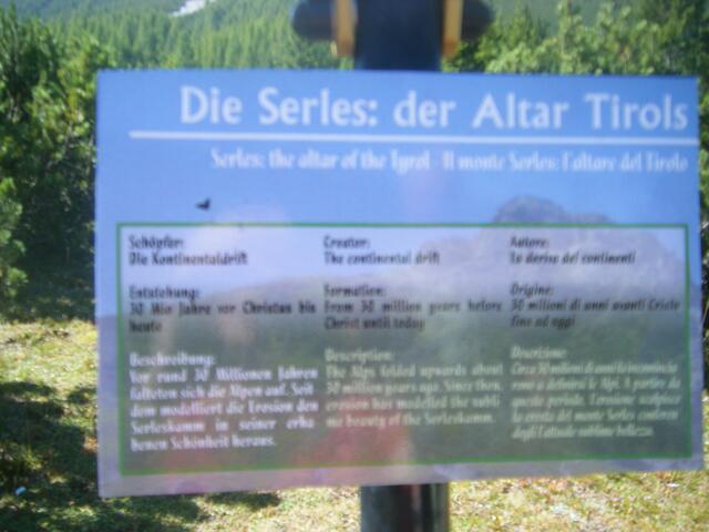 Leider kann man die Schrift auf dem Schild nicht lesen, aber der Titel erklärt mit einem Satz, alles.