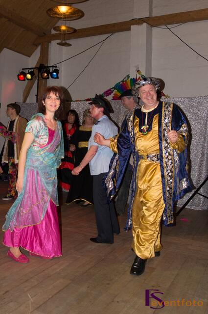 ORCC- Prunksitzung 2014 - Aladin Johannes Hatzold und Gattin beim Tanz