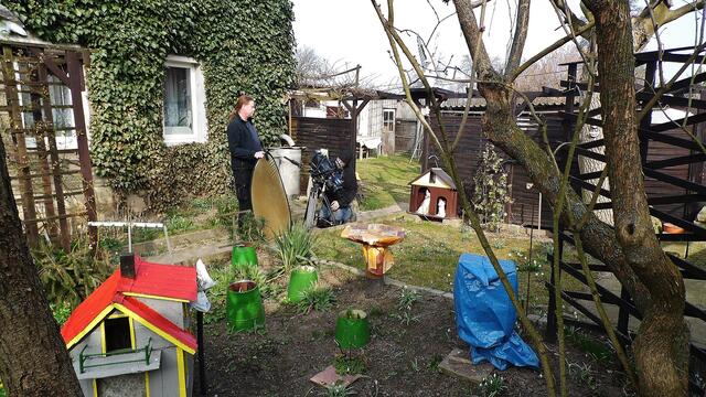 Der MDR zu Gast bei "myheimat" zur Märzenbecherblüte in Krawinkel und in Landgrafroda - am 6.3.2014 !