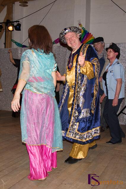 ORCC- Prunksitzung 2014 - Aladin Johannes Hatzold und Gattin beim Tanz