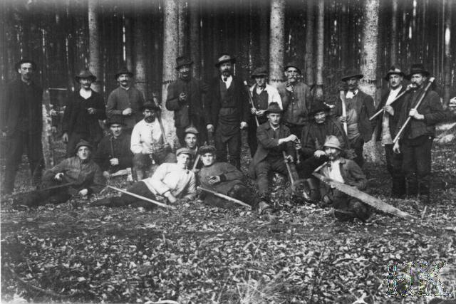 Waldarbeiter aus Reinhartshausen