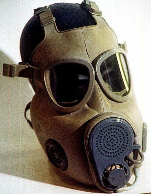 Giftgasmaske aus Israel