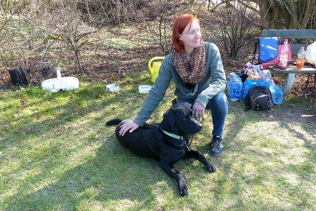 brav und wild zugleich ...... heute ging "der Gaul" mit ihm einige Male durch .....