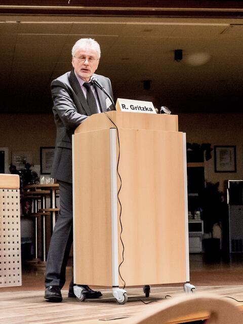 Reinhard Gritzka, der Vorsitzende des Bürgervereins FORUM 2014 e.V.