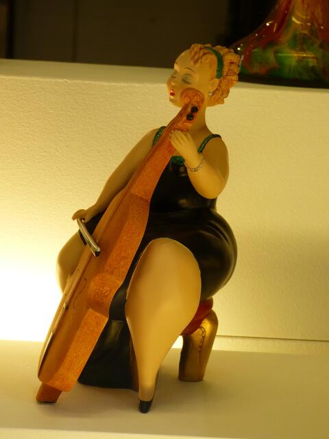 Cello-Spielerin.