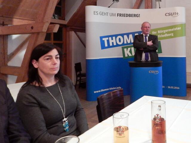 Stadtverbandsvorsitzender gratuliert dem Thomas Kleist und fordert nun nochmals zuzulegen