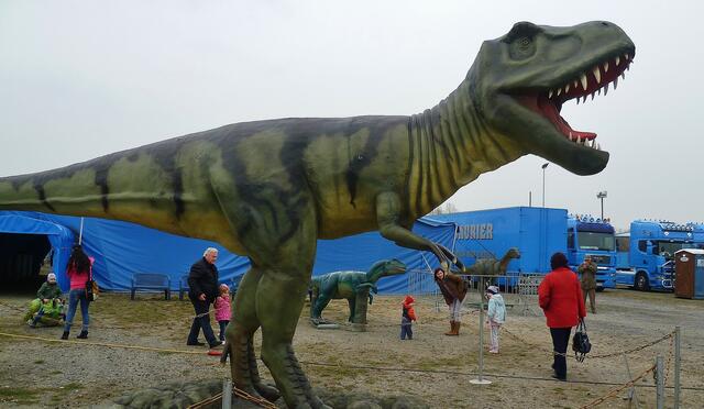 Dinosaurier in Querfurt – Im Reich der Urzeit  - am 18.3.2014 !