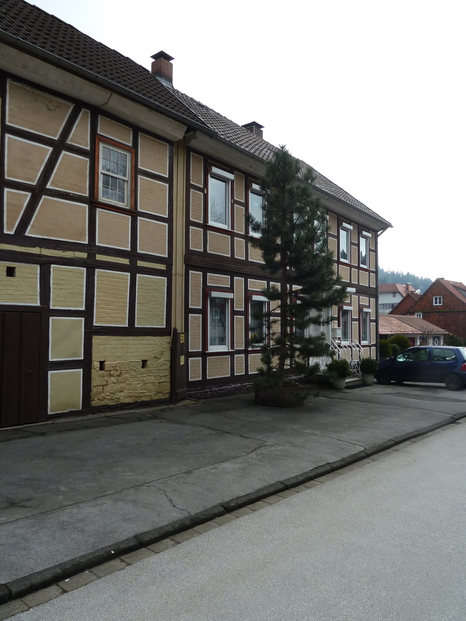 HelmkampffStraße in der Bergstadt Bad Grund im Wandel der Zeit Bad