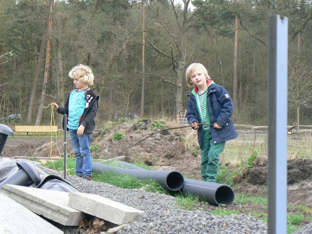 .. überall noch Rohre, die es zu verarbeiten gilt!