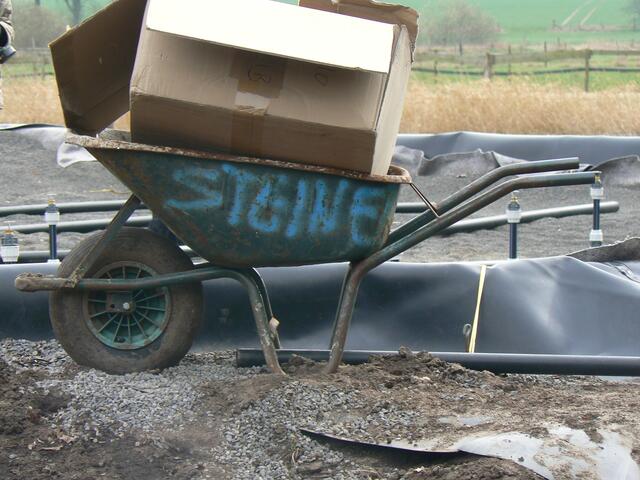 Der Weg zum Biowaldbad ist plötzlich wieder steinig!