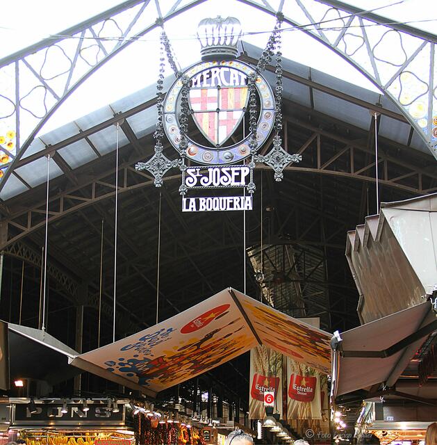 Mercat de la Boqueria der Eingang ins Paradies