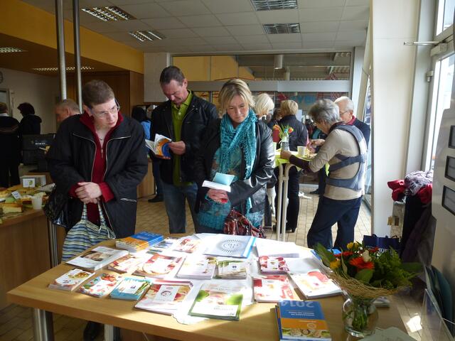 Beim DHB gab es auch einen Info-Stand.