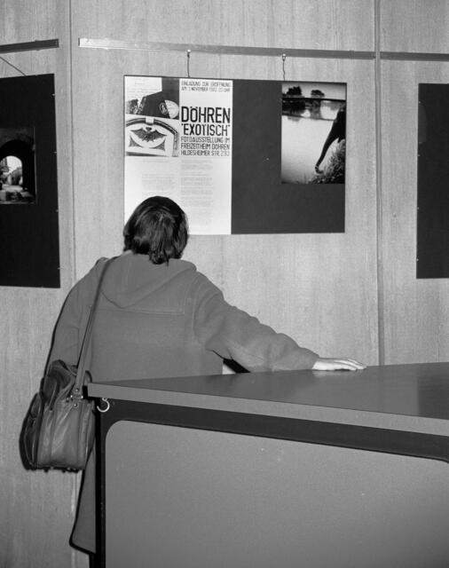 Döhren exotisch: Fotoausstellung 1983 im Freizeitheim Döhren zur 1000-Jahr-Feier.