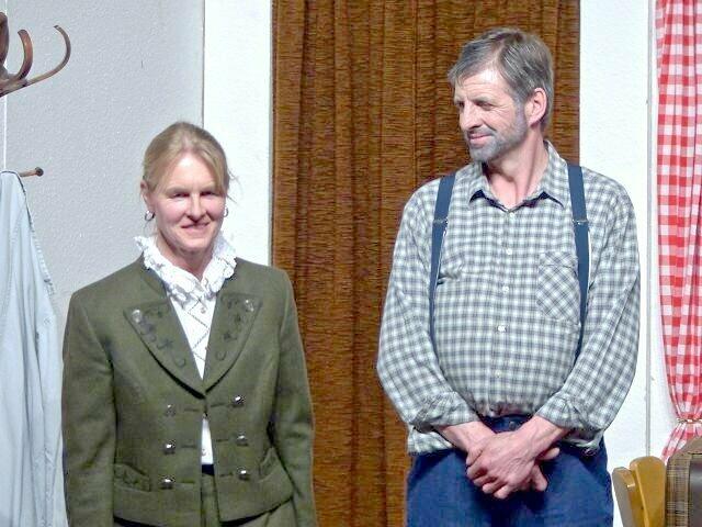 Gabi Thomas und Peter Schmid