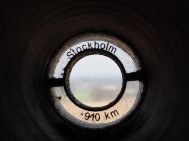 Stockholm im Nebel - leider