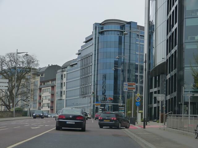 Verwaltungssitz der Arcelor Mittal in Luxemburg.         Es ist der weltgrösste Stahlkonzern.