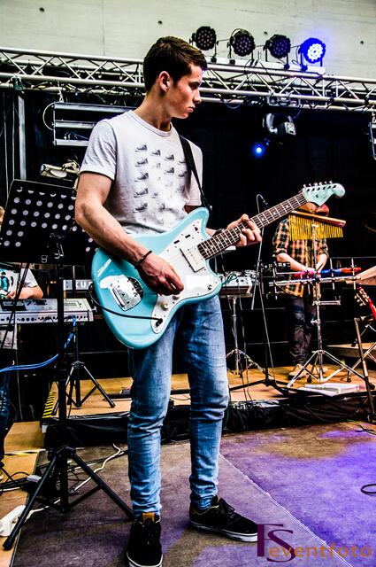 Baerenbande rockt die Friedberger Realschule bei 50-jährigen Schuljubiläum 2014