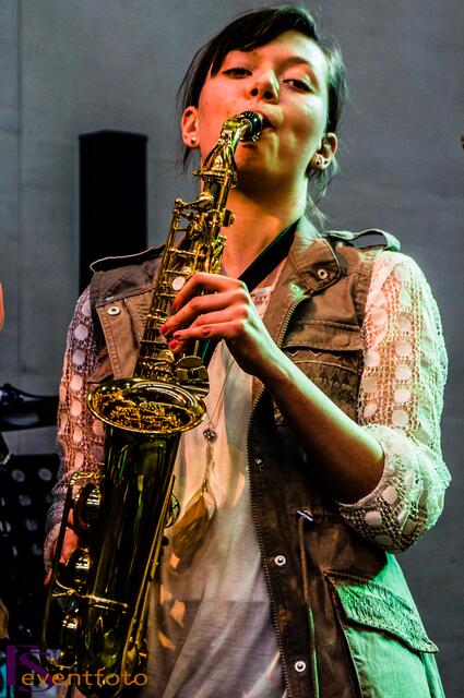 Baerenbande rockt die Friedberger Realschule bei 50-jährigen Schuljubiläum 2014