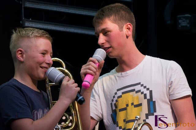 Baerenbande rockt die Friedberger Realschule bei 50-jährigen Schuljubiläum 2014