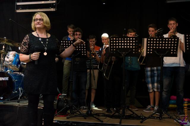 Baerenbande rockt die Friedberger Realschule bei 50-jährigen Schuljubiläum 2014