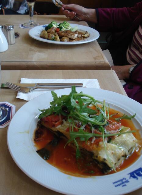 .... bis Lasagne und Putensteaks.