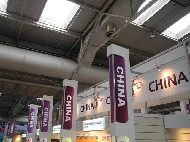 Auf der HANNOVER MESSE 2014 sind auch viele chinesische Firmen vertreten