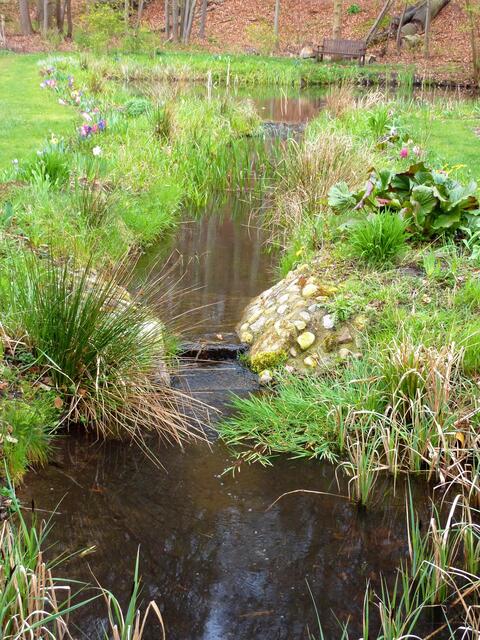Bezaubernder kleiner Wasserlauf