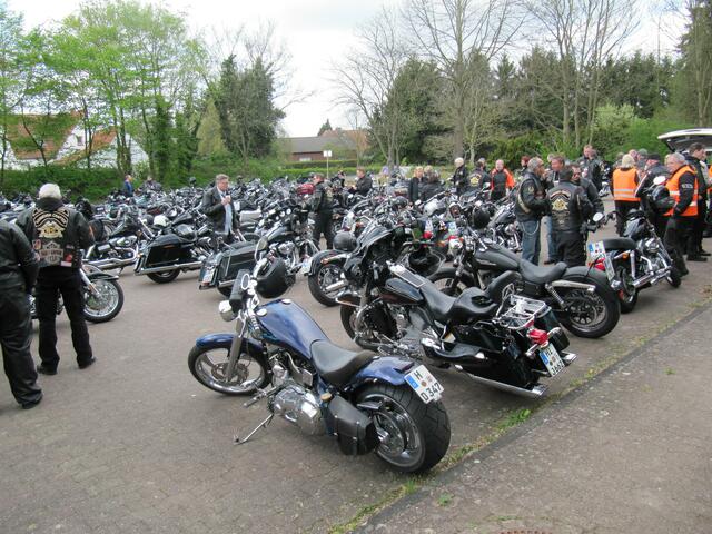 Der Parkplatz ist voll