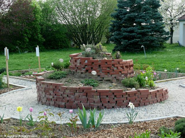 Kräuterschnecke im Klostergarten