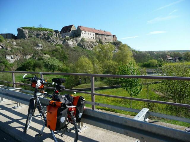 Blick auf die Burgruine Wendelstein