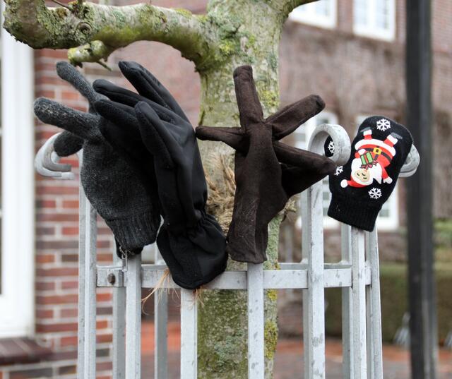 ... aber die Handschuhe kann man wirklich schon ins Depot geben.