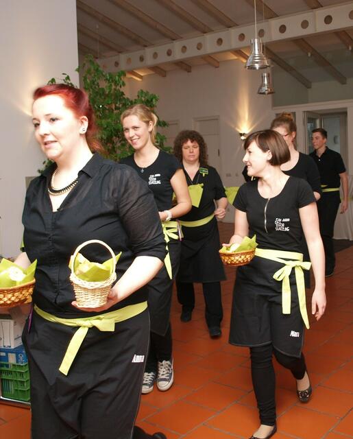 Auch das Serviceteam sorgt für Begeisterung