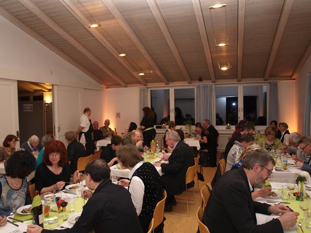 Tolles Essen in guter Gemeinschaft