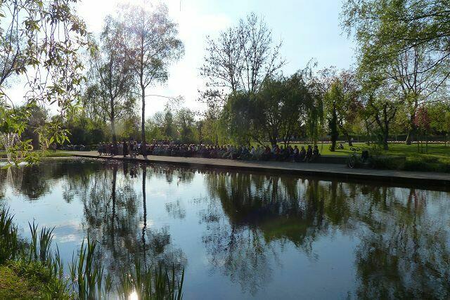 Blick über den Weiher