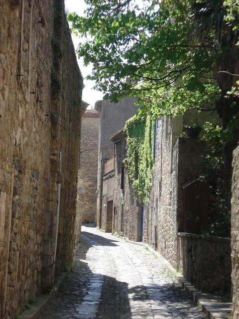 Enge Gassen in Lagrasse