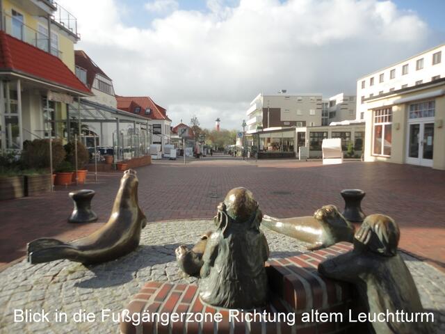 vor dem Café Pudding