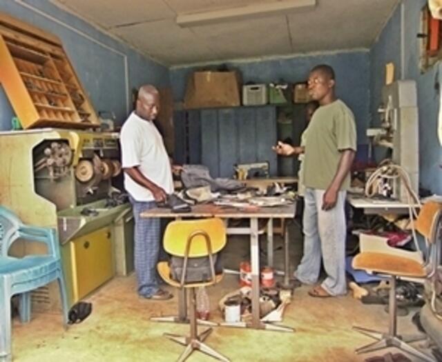 gespendet nach Ghana 2008