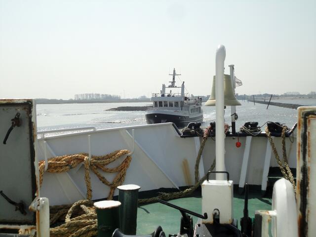 Einfahrt nach Harlesiel