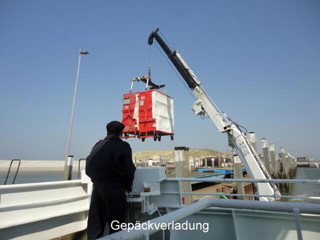 hierin befindet sich unser Gepäck