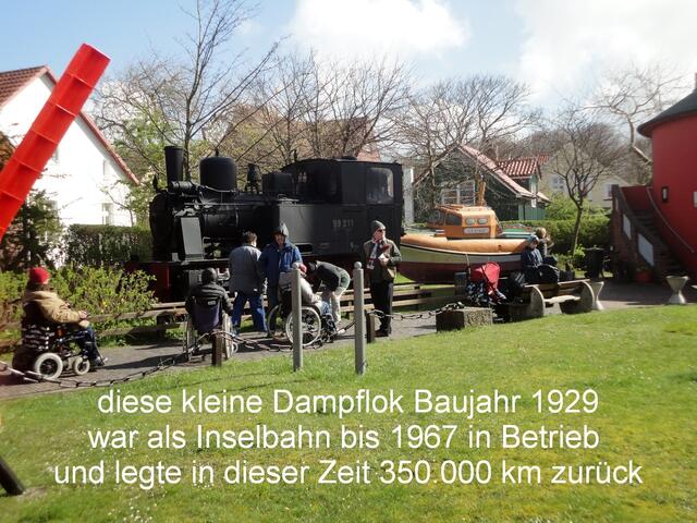 die alte kleine Dampflok