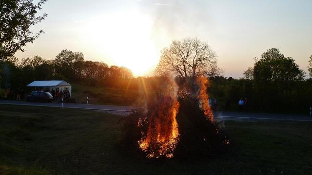 Maifeuer in Krawinkel 2014 !