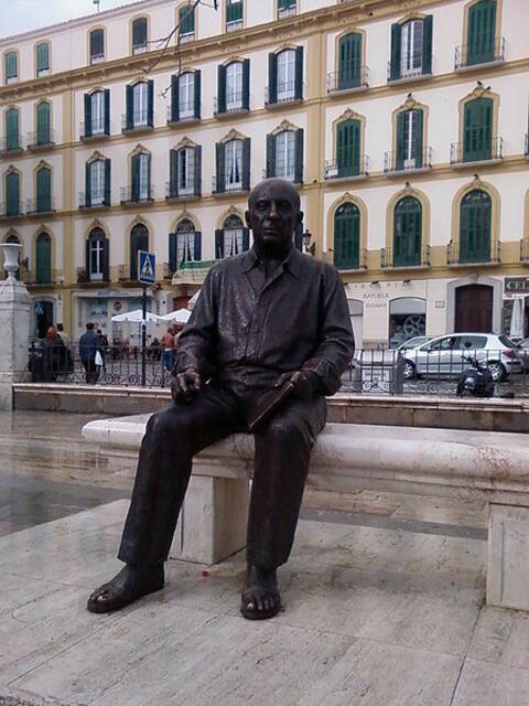Picasso - Denkmal Malaga