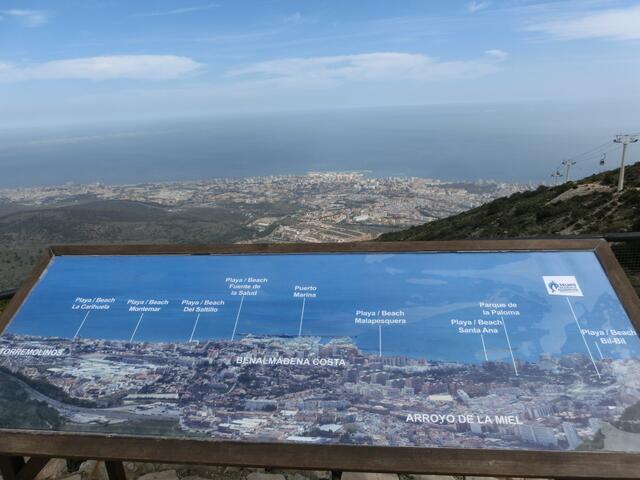...toller Blick auf die Costa del Sol ...