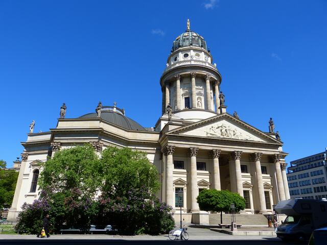 Rueckseite Franzoesischer Dom.