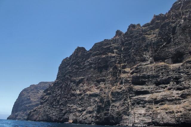 Schroffe Küstenlinie