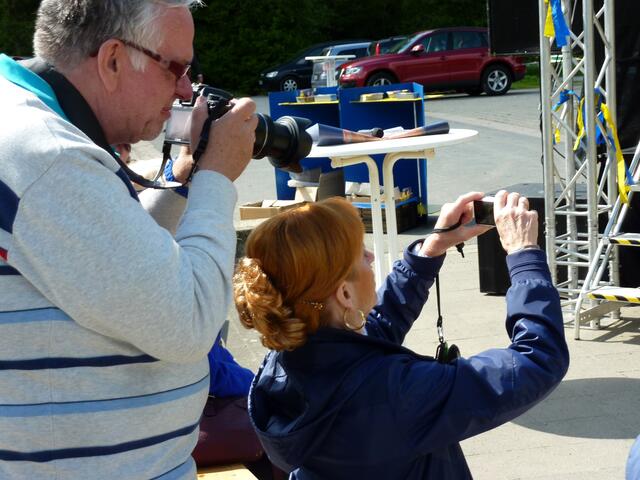 Holger und Jutta sind eifrige Fotografen.
