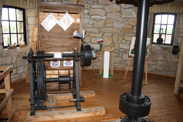 alter Elevatorantrieb und Königswelle