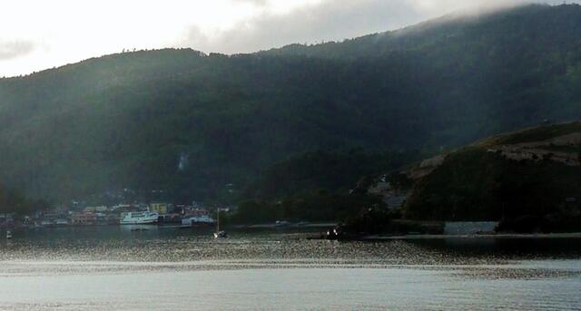 Frühe Morgenstimmung vor Romblon
